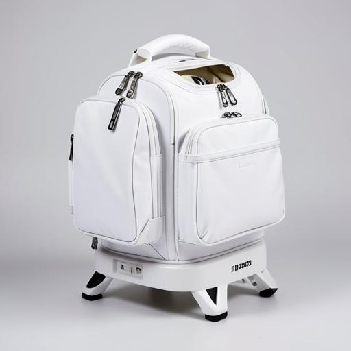 GolfGlide Cart Bag – White