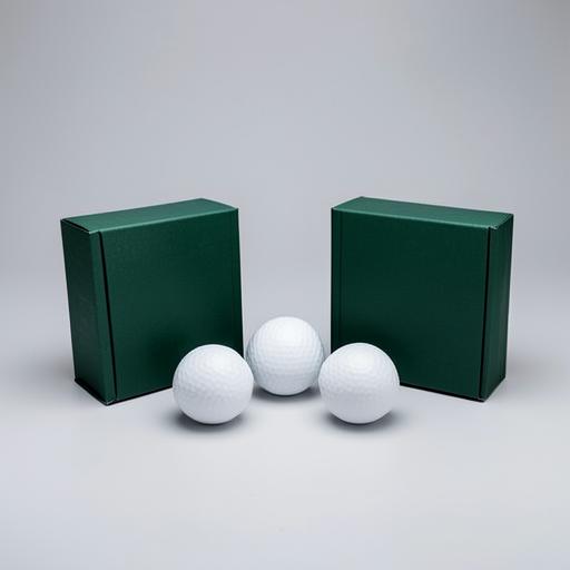 GolfGlide Branded Golf Balls – 6 Pack